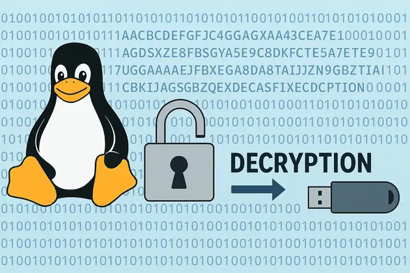 How to automatically decrypt a LUKS LVM setup on boot with a USB cover image